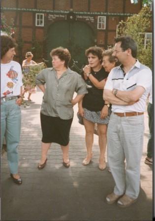 1993 vl. Inge Rubach,Inge Blütgen,Anne Krüger,Almut Peters,Eckhard Beyer