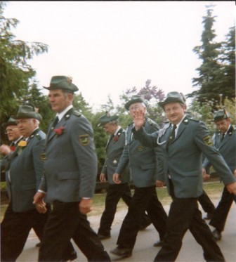 1992 v.l. Ernst Muchow,Adi Stahlbock,Heinrich Möhring,Hans-August Maatsch,Hermann Schulz,Dieter Burmeister