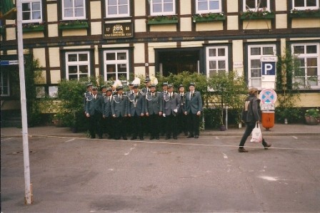 1996 König Berthold Christ und Abordnung