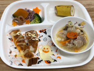ハロウィンランチ