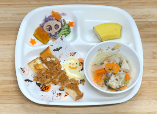 ハロウィンランチ