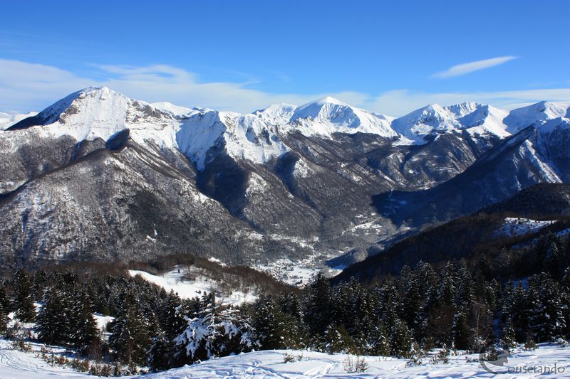 Profiter de la montagne enneigée - Doriane GAUTIER, Couserando - Guzet Ariège Pyrénées