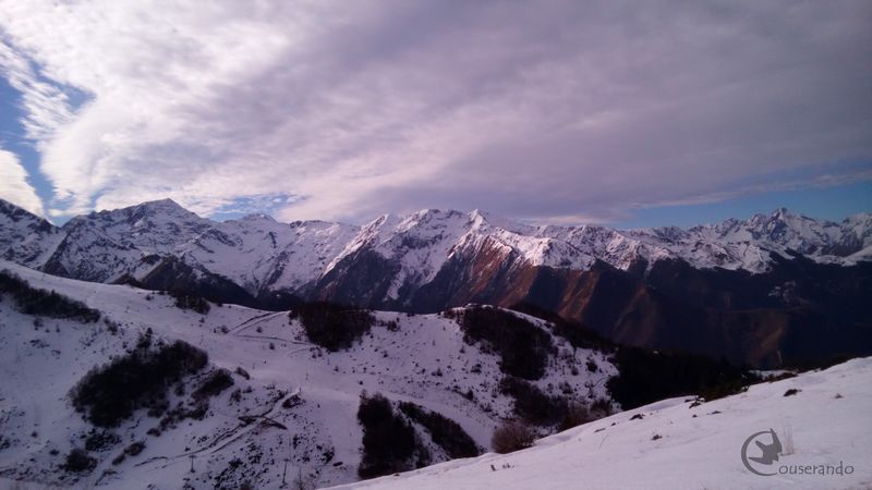 Randonnée en raquettes - Doriane GAUTIER, Couserando - Guzet Ariège Pyrénées