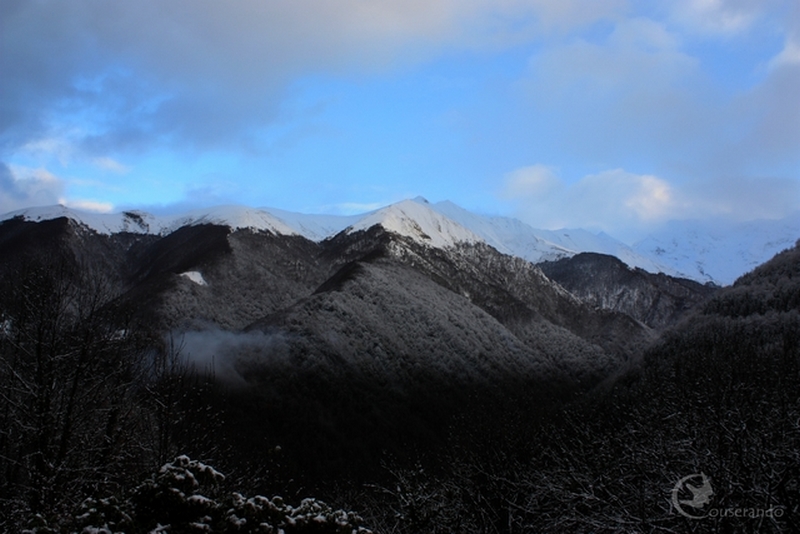 Neige sur les montagnes couseranaises - Doriane GAUTIER, Couserando - Randonnée Nature Ariège Pyrénées