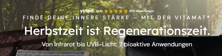 Herbstzeit ist Regenerationszeit