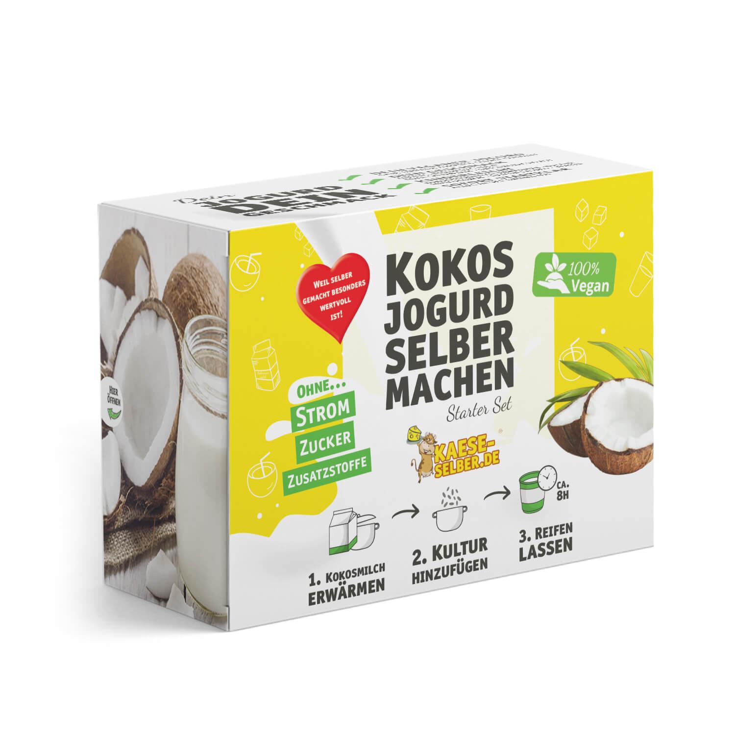 Kokos-Jogurd selber machen