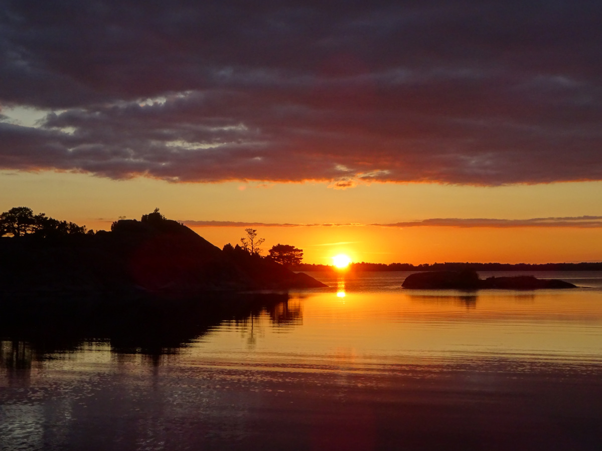 Soooo schön diese Sonnenuntergänge hier!