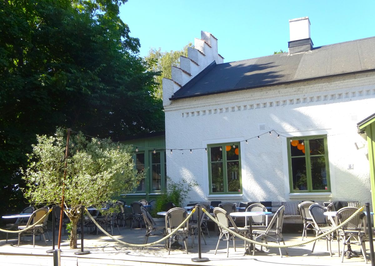 Eine schöne Gastronomie auf Skanör