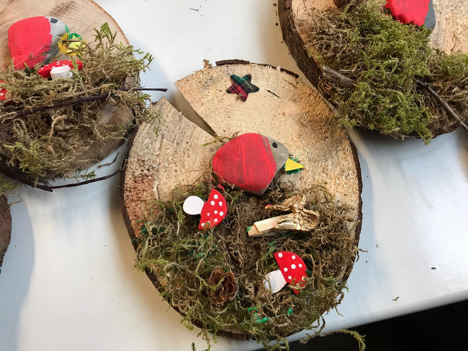 Weihnachtsbasteln der Klasse 4a - schaeferlandschules Webseite!