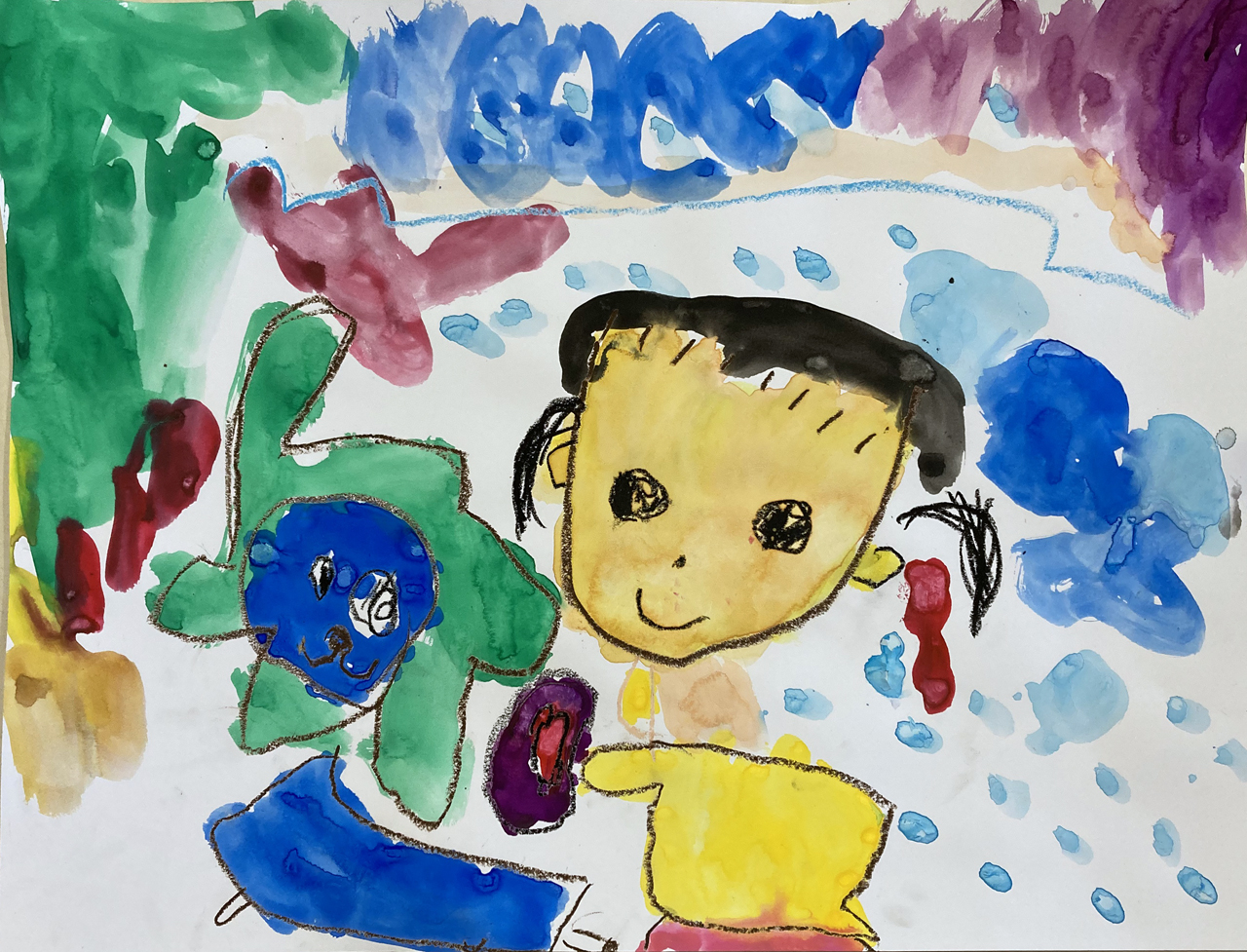 どうぶつのおせわをするひとになりたい　E.M.さん　年少