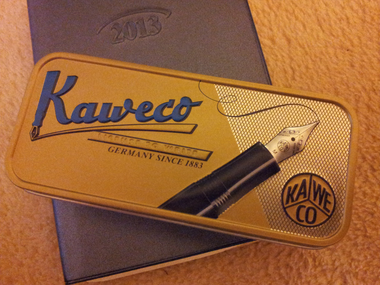 Kaweco Sport AL Füllhalter Rohaluminium EF Extra Fein