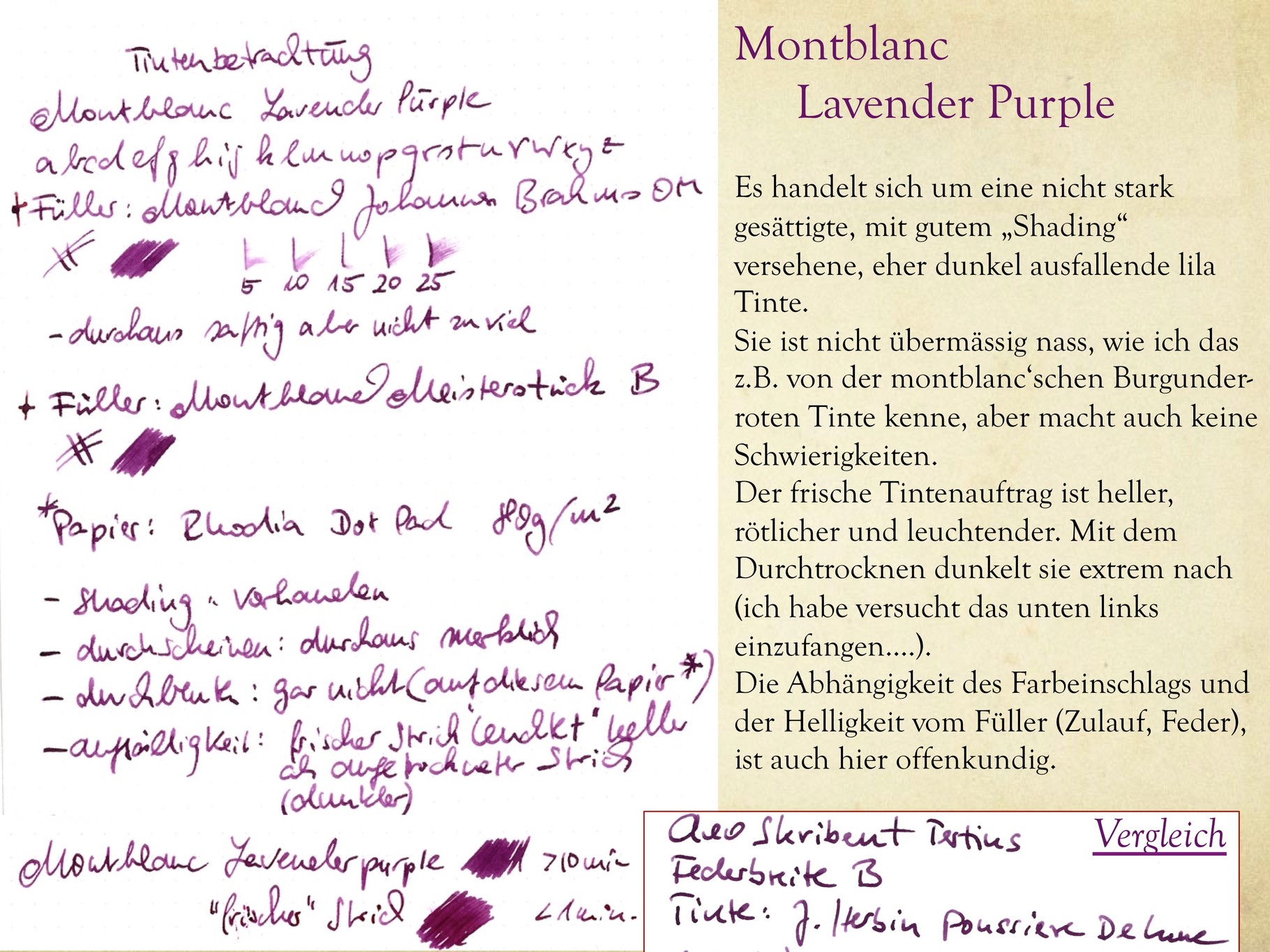 Montblanc lavender purple store