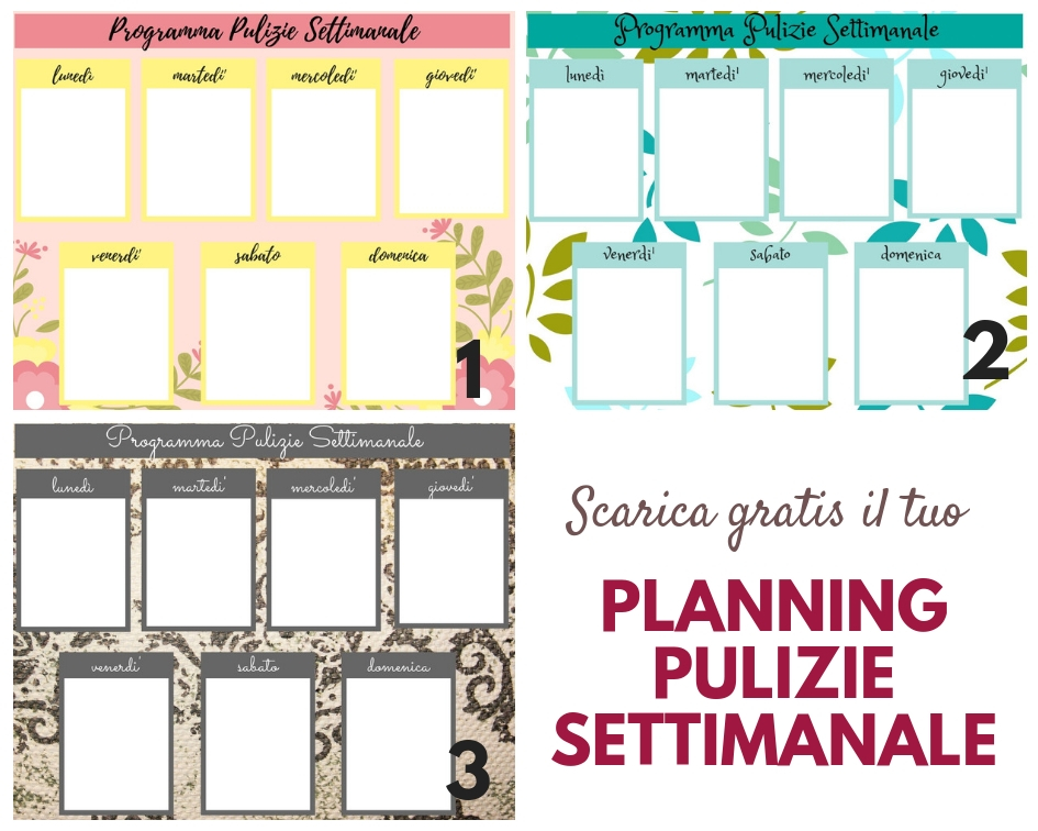 Agenda Di Casa Organizzazione Di Casa Con Planning