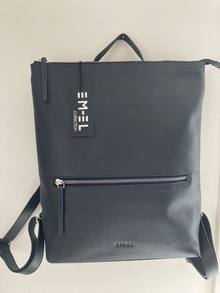 Rucksack Faro von EM EL Leder produziert in EU mit Stofffutter CHF 189.-