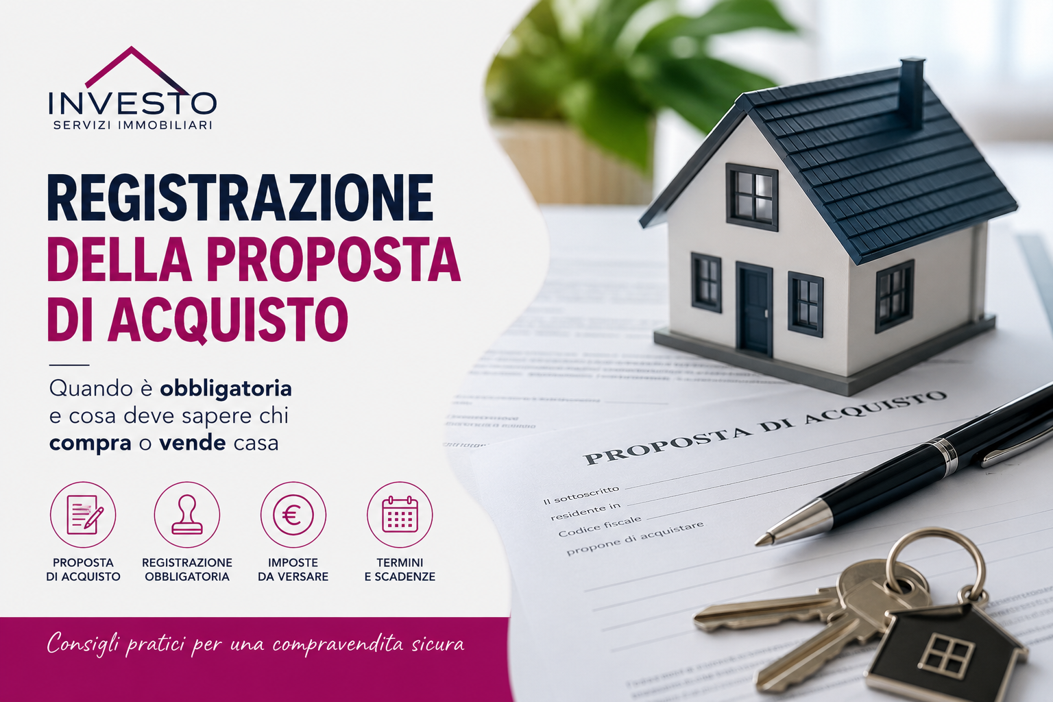 Registrazione della proposta di acquisto. E' obbligatoria?