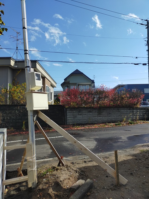 仮設物をしっかり管理する、北海道札幌市の工務店、いざなみ宅建。