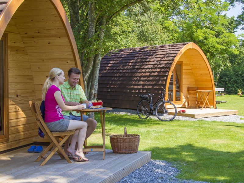 Mobil-home Pods en village