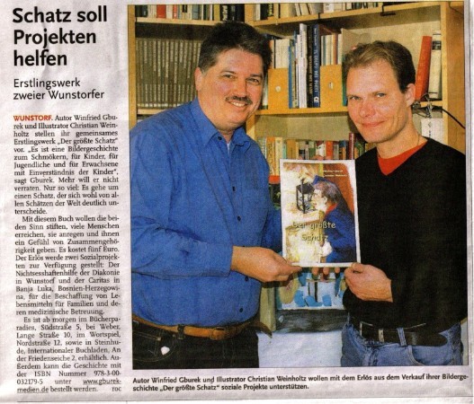 Die HAZ in der regionalen Ausgabe "Leine-Zeitung" vom 4. November 2010