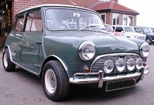 Francis Rossi (1964 Austin Mini Cooper 1071S)