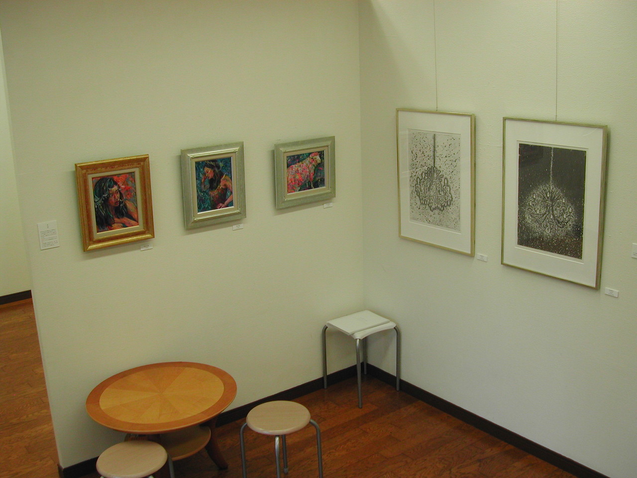 絵画】『 藤井兼弘 (ふじいかねひろ) ガラス 額装 S696 』 絵画