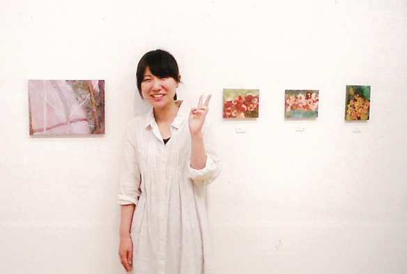 銀座で開いた初個展