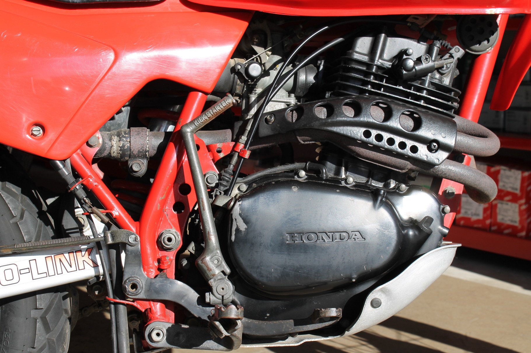 41.HONDA XL250R PARIS DAKAR - BMW kawasaki(カワサキ)KZ1000