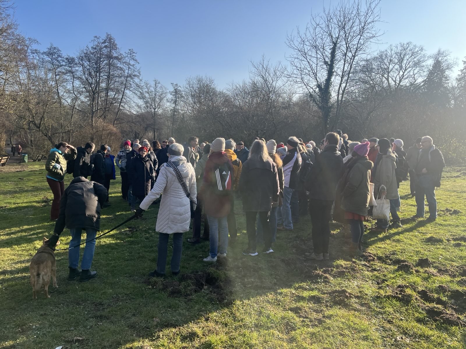 Naturkundliche Winterwanderung am Steinbrücker Teich