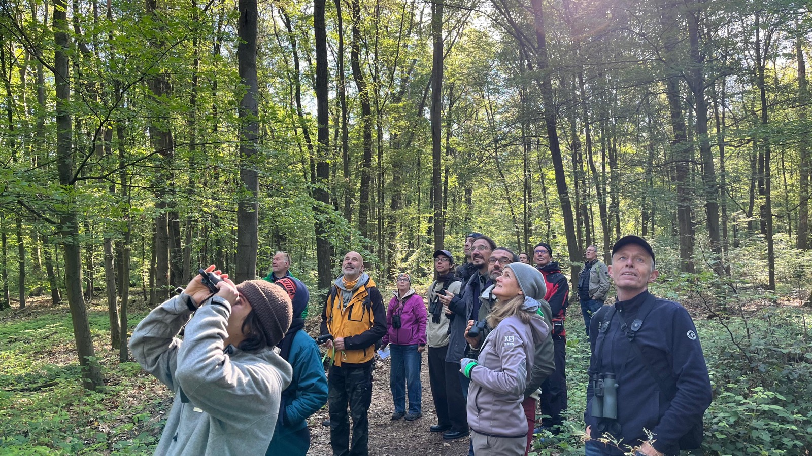 Exkursion in der Fasanerie (Ostwald)