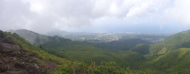 eine Wolkenlücke