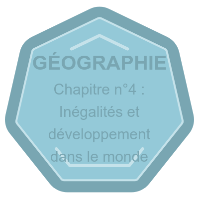 Chapitre n°4 : Développement et inégalités dans le monde (Archives 2024-2025)
