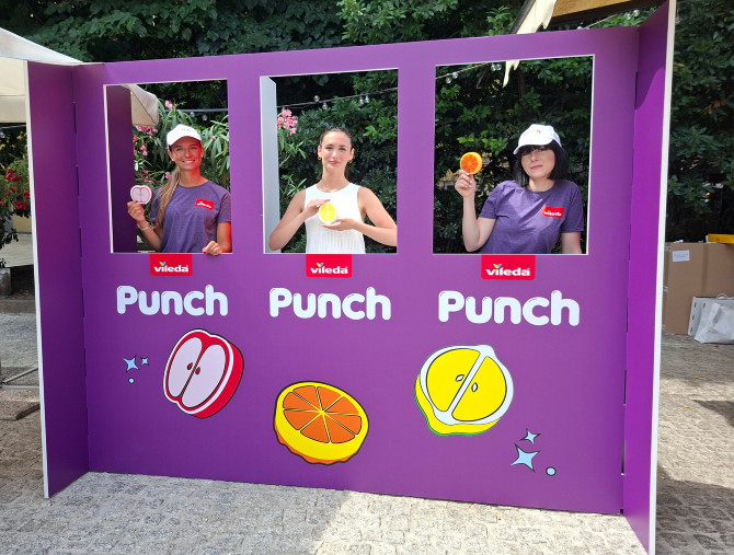 Punch, la nuova linea di spugne Vileda ispirate alla frutta