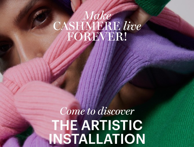 Milano Design Week: la mostra NOTSHY, makes Cashmere live forever! presso Guffanti Conceptshowroom