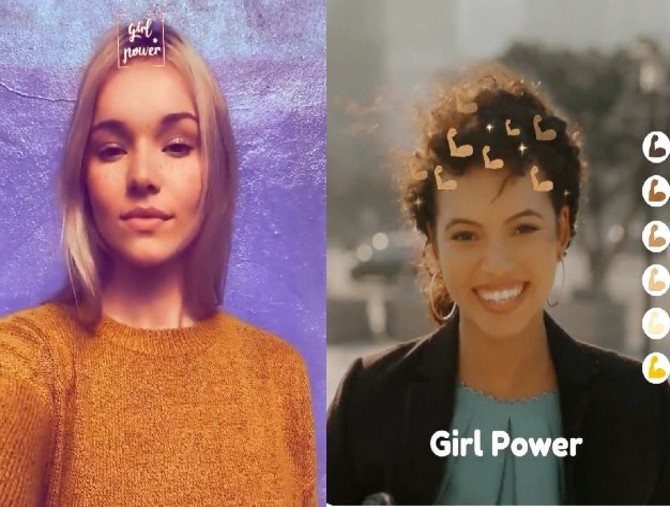 Festa della Donna: Snapchat presenta le nuove lenti in realtà aumentata