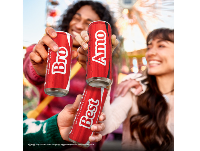 È tornata la campagna Condividi Coca-Cola