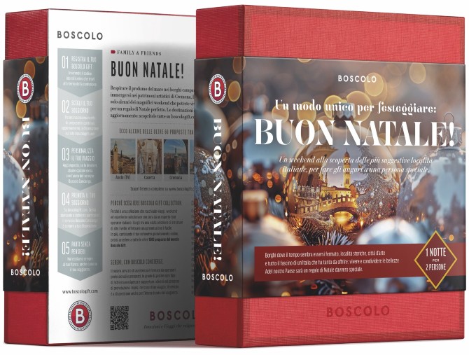 Idee regalo Natale: i cofanetti Boscolo Gift