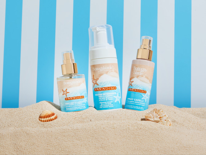 Lido Paradiso Corpo e Capelli, la mini-collection in limited edition di Bottega Verde