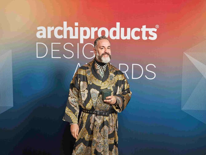 Simone Guidarelli premiato con l'Archiproducts Design Awards 2024