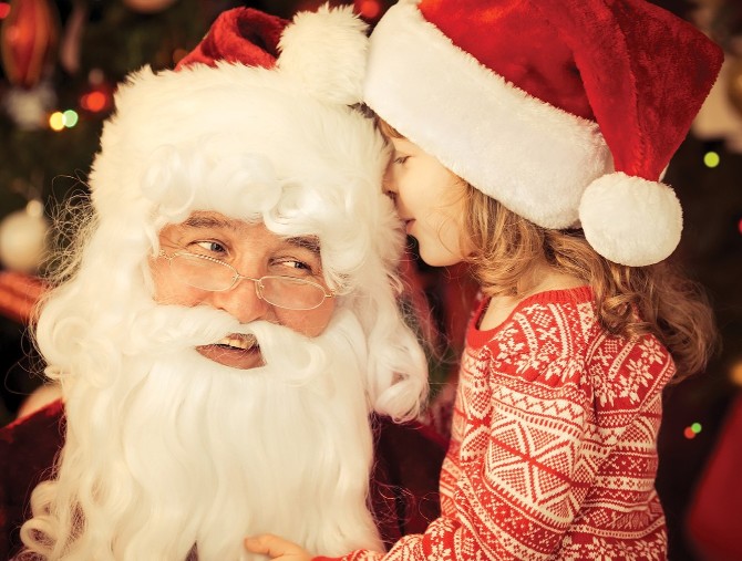 Babbo Natale incontra i bambini da Steflor