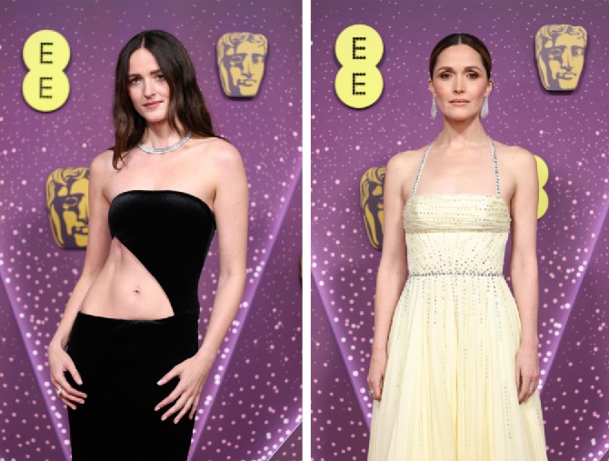 Bafta 2026: Renate Reinsve e Rose Byrne in Boucheron