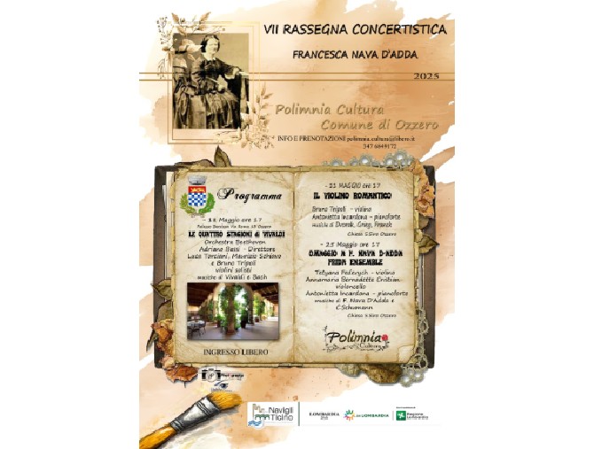 Rassegna Concertistica Francesca Nava D'Adda: la 7a edizione