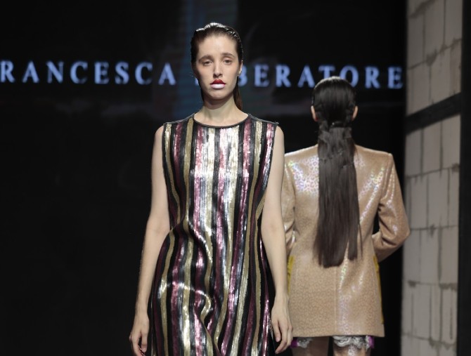 Francesca Liberatore ha chiuso l’evento di Alta Moda Italiana a Tashkent