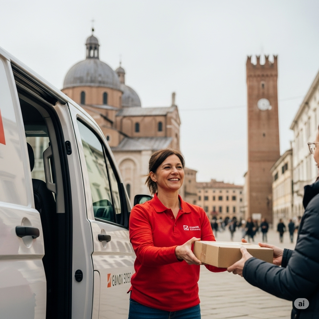 Spedire pacchi da Padova in Italia: la soluzione semplice e veloce con Kiwi Spedizioni