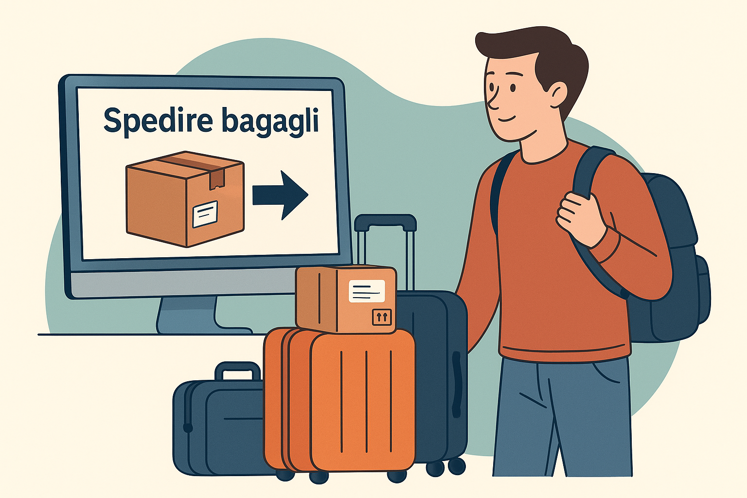 Spedire bagagli in Italia e in Europa: la soluzione pratica per viaggiare leggeri