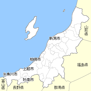新潟県地図