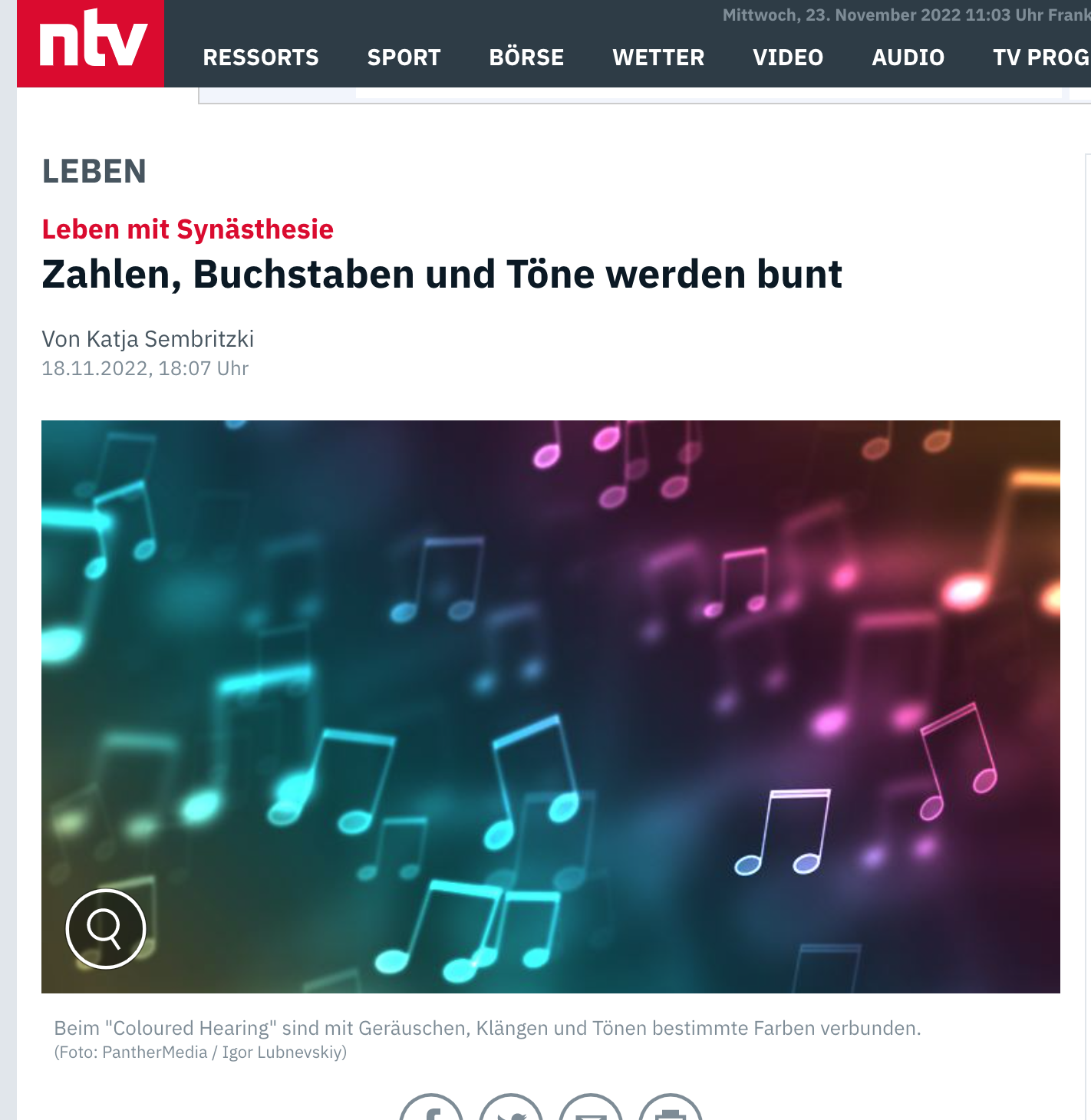 Interview with NTV Nachrichten