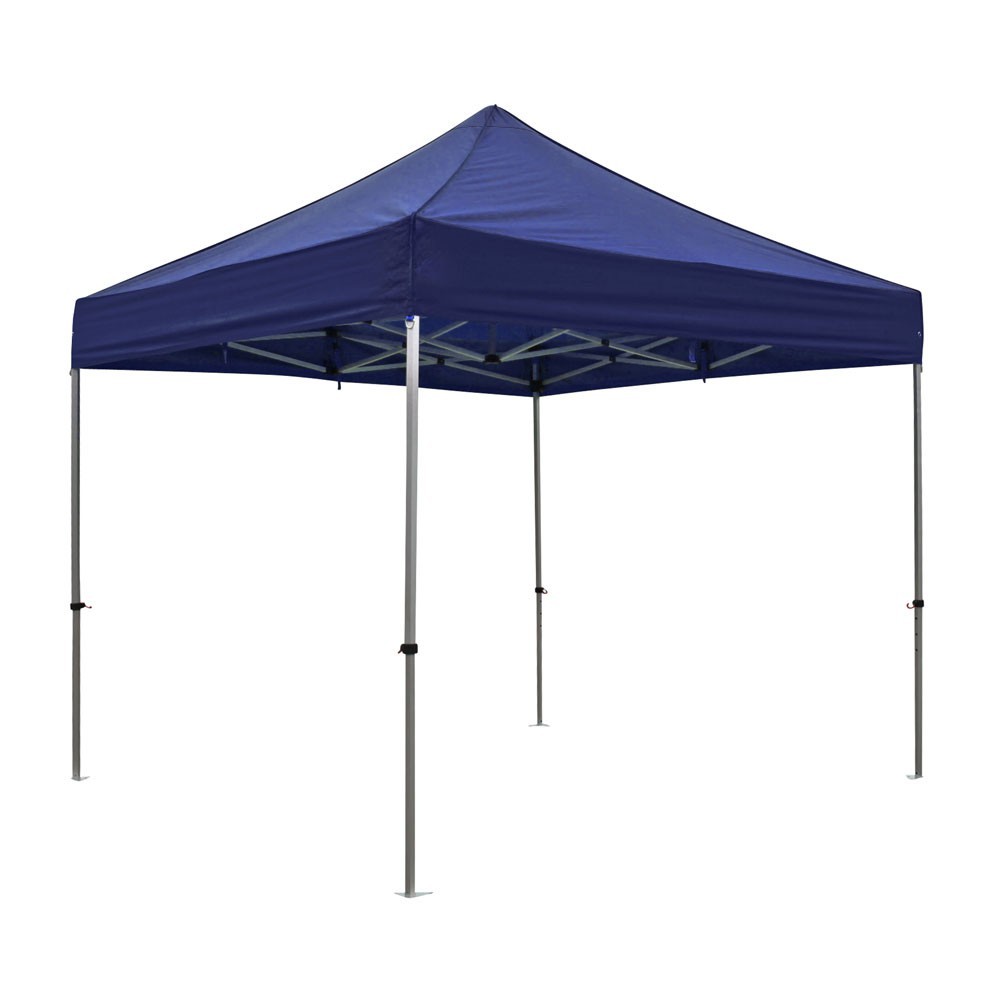 tessuto blu su gazebo pieghevole 300x300