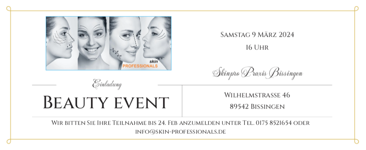 Beauty Event 9 März