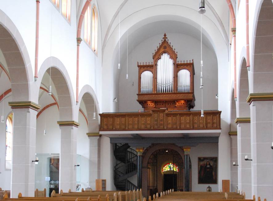 Die restaurierte Klais-Orgel in Waldbreitbach