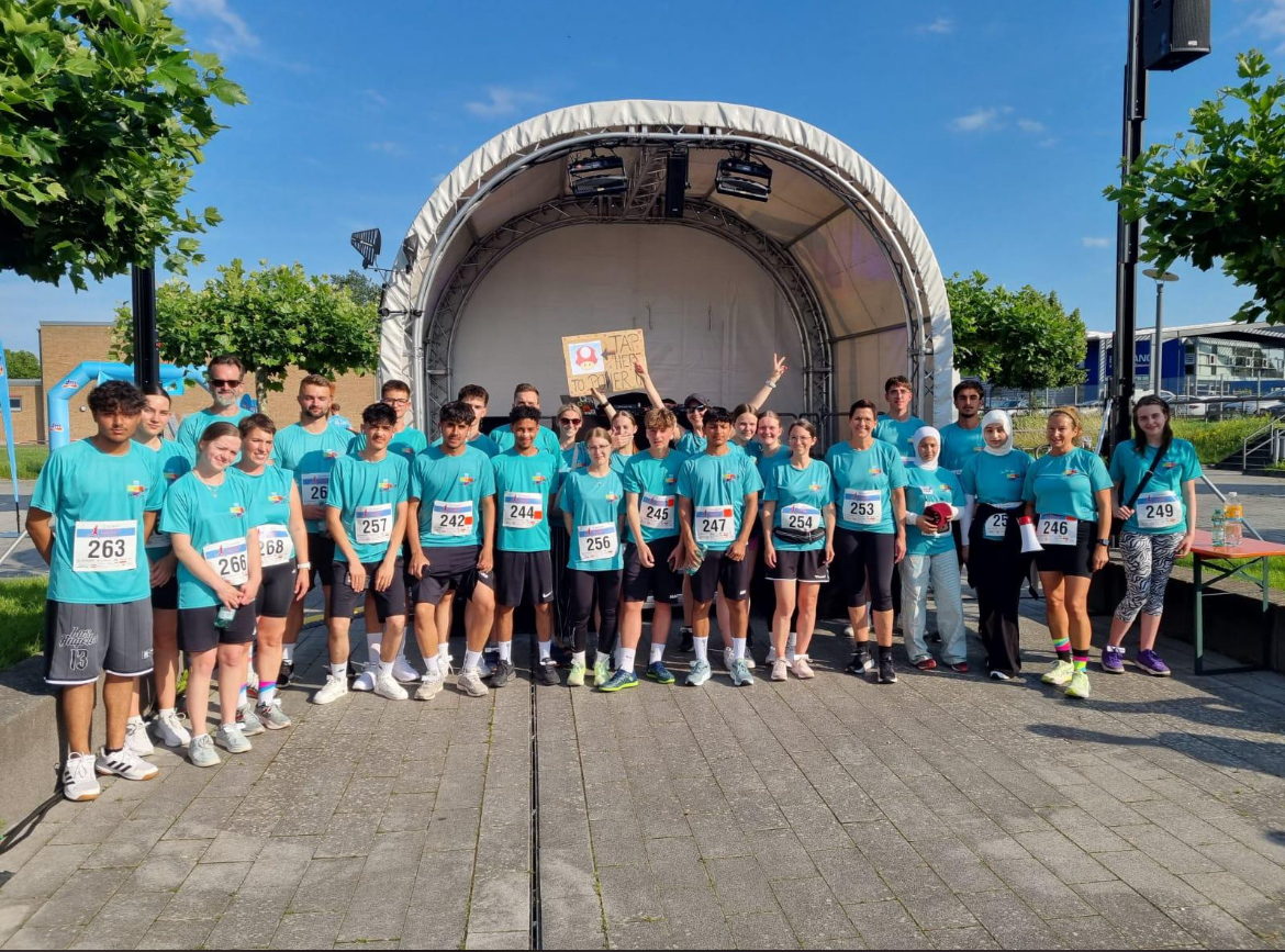 Ein heißes Rennen - Firmenlauf Wittlich
