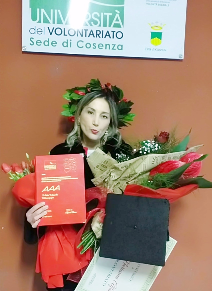 LAUREA IN VOLONTARIATO PER FILENA ALFANO: PERCHÉ FARE DEL BENE È UNA COSA SERIA